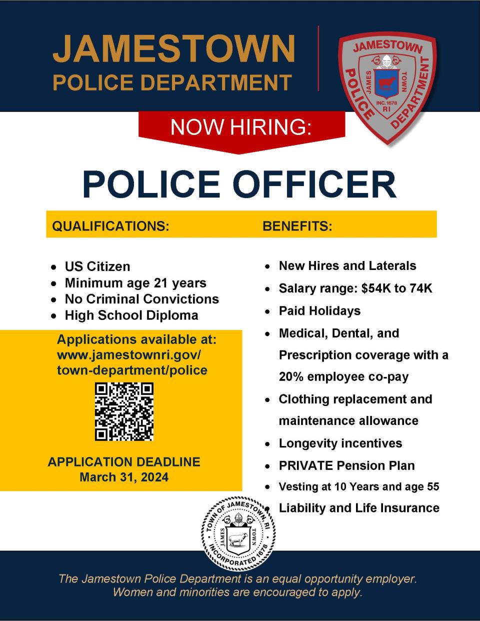 Hiring Police Officers